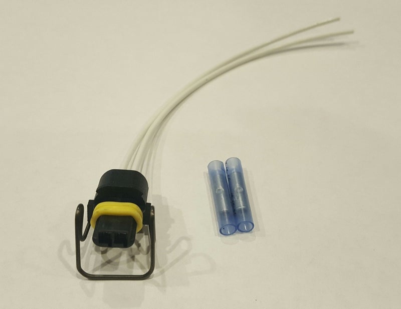 Muzzys 2 Wire Pigtail Connector FITS Ford 6.0L/6.7L/7.3L Power Stroke Navistar GM 6.6L Duramax Engines, Variable Geometry Turbo (VGT) Solenoid, Injection Pressure Regulator (IPR) Valves, A/B Injectors - Image 3